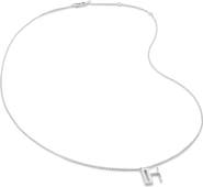 Monica Vinader Initial Pendant Necklace