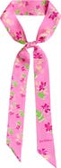 Lost Pattern Beach Blossom Skinny Scarf