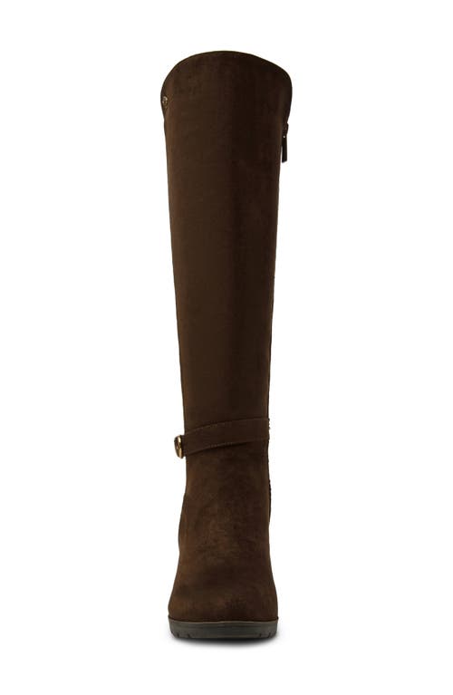 Anne Klein Rissa Knee High Boot In Brown