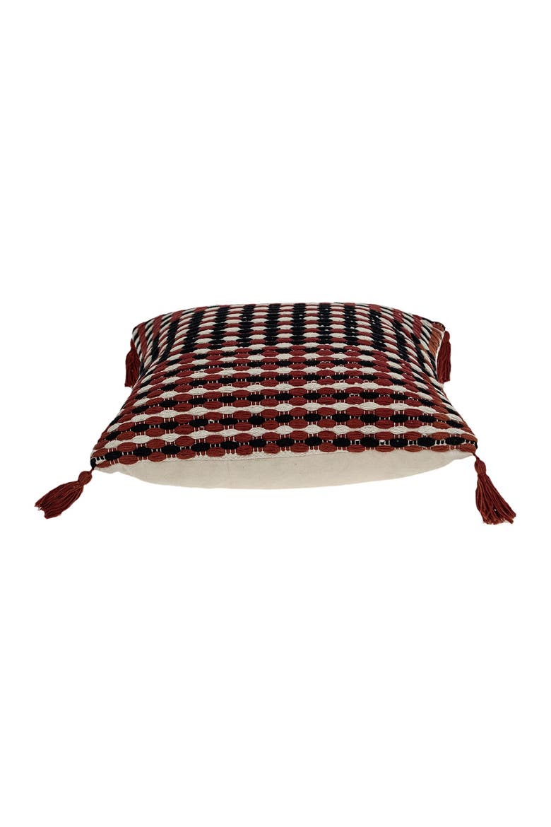 Dafne Transitional Multicolored Throw Pillow, Alternate, color, MULTICOLORED