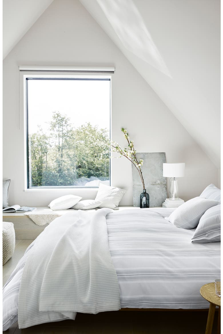 Classic Rib Bedspread, Alternate, color, WHITE