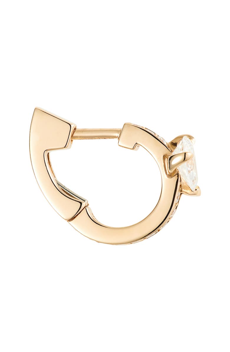 REPOSSI Serti Sur Vide Diamond Single Earring, Alternate, color, Rose Gold