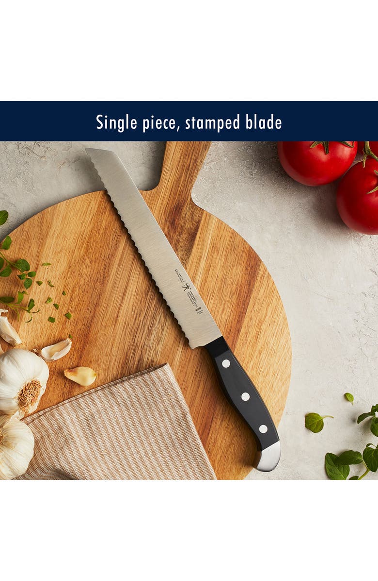 HENCKELS CUTLERY Statement 15-Piece Knife Block Set, Alternate, color, Black