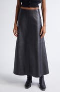 Alexander Wang Chain Zip Leather Skirt