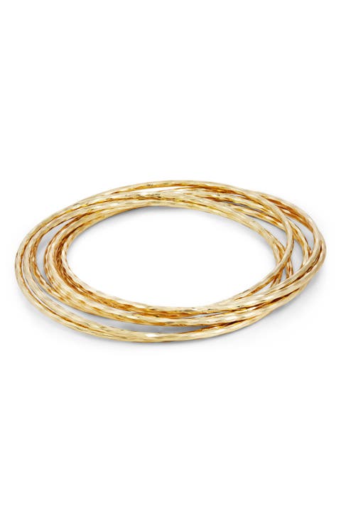 Set of 7 Bangle Bracelets