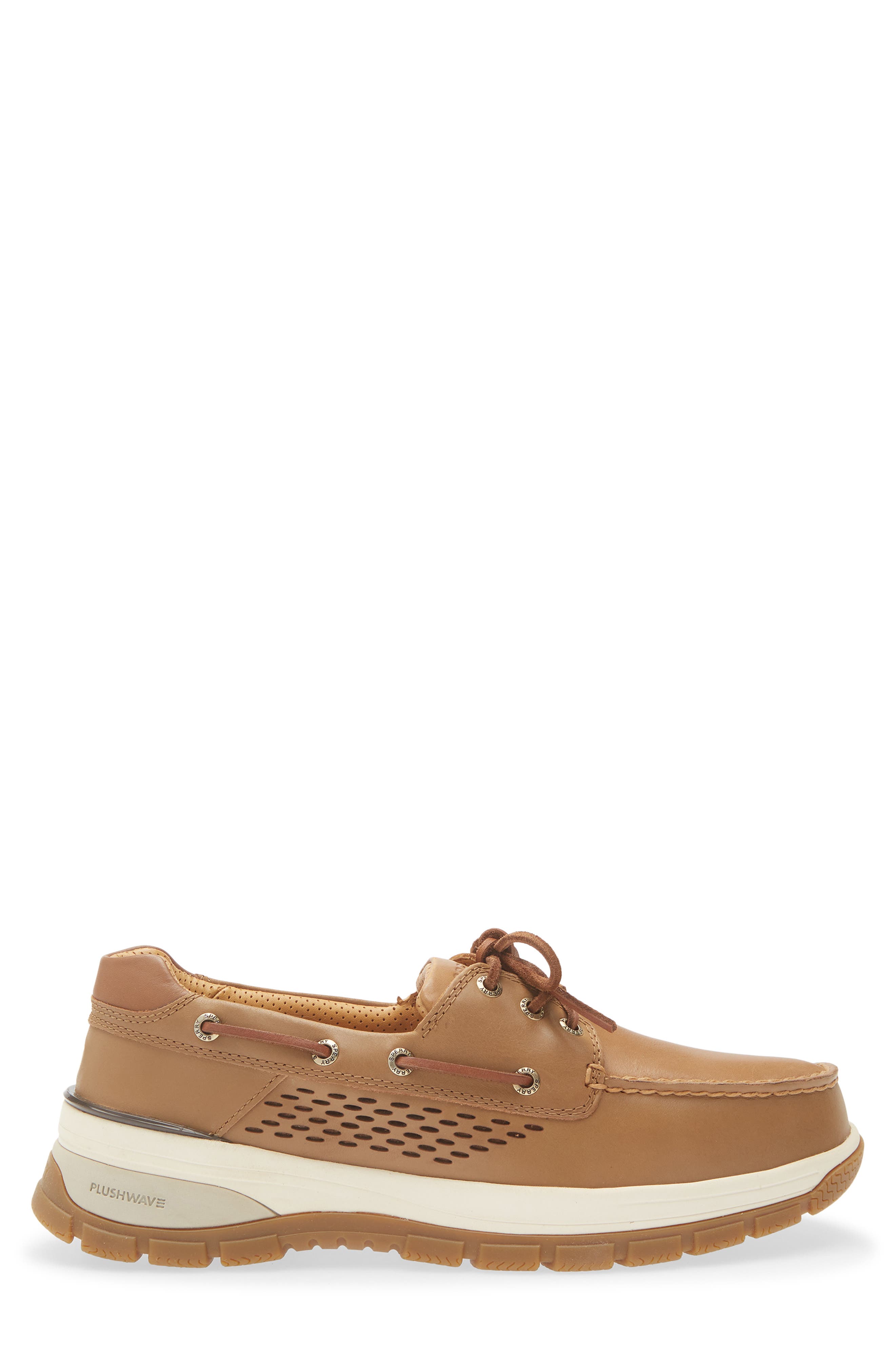 Gold Cup® Billfish Plushwave Boat Shoe, Alternate, color, MEDIUM BEIGE