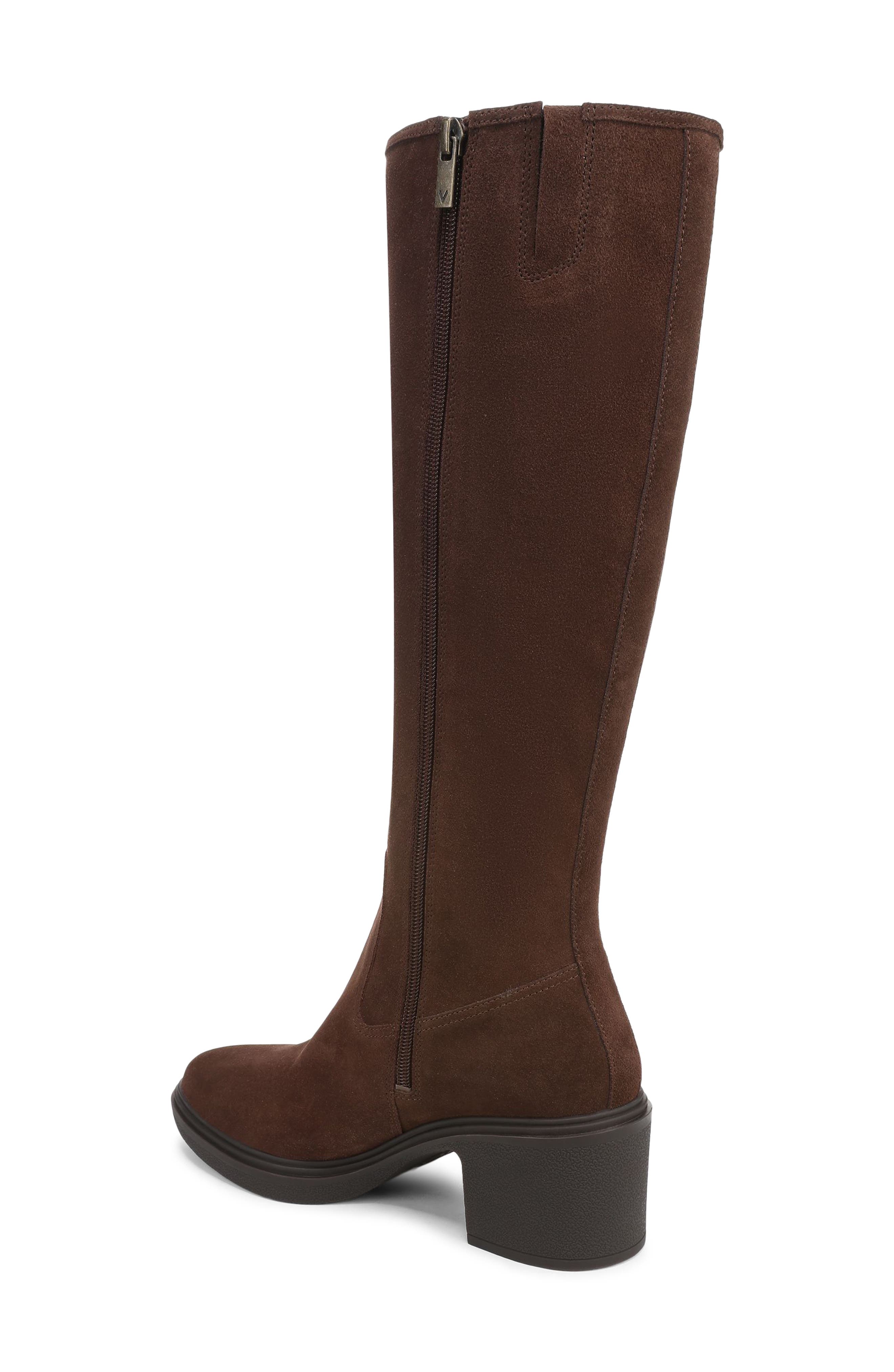 Vionic Sonora Knee High Boot, Alternate, color, Coffee