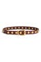 Studded Western Leather Belt