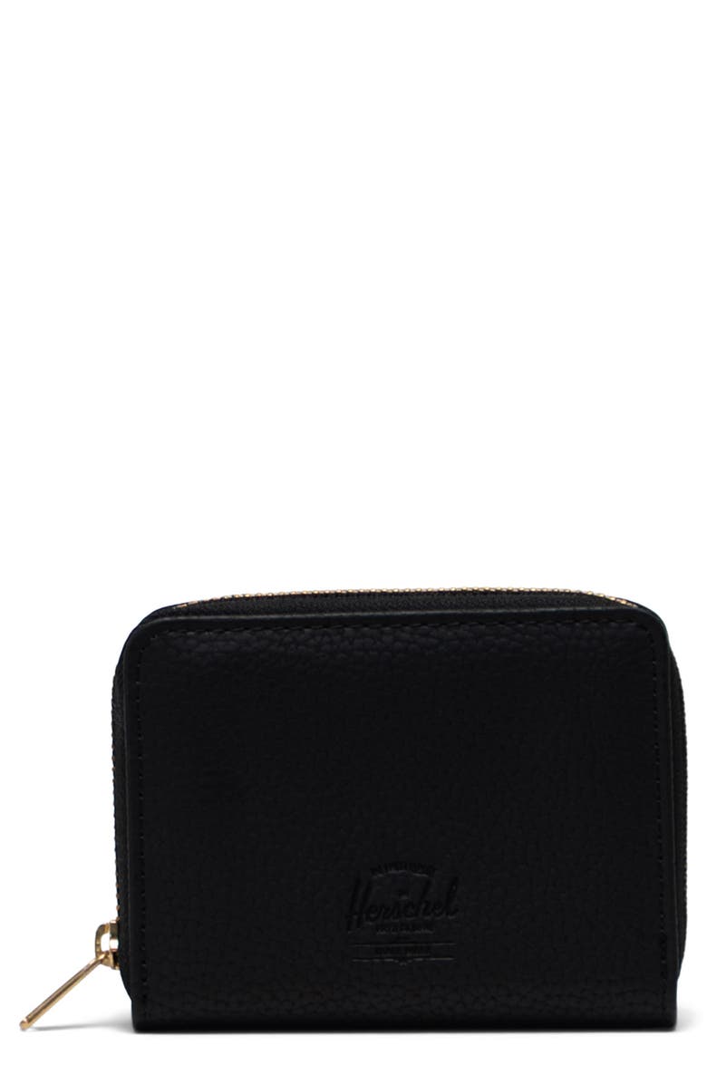 Herschel Supply Co. Tyler Faux Leather RFID Zip Wallet, Main, color, 