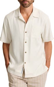 Tommy Bahama Tide & Time Floral Silk Camp Shirt