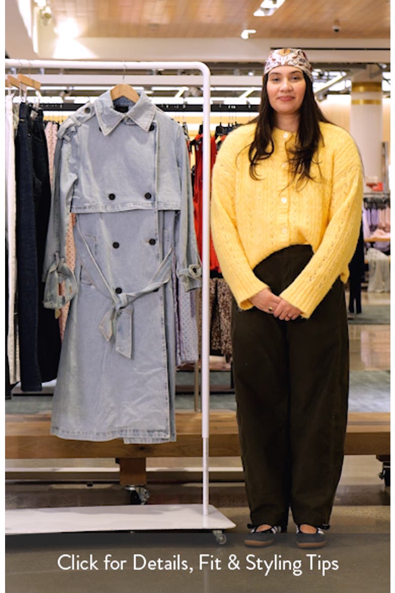 Denim Trench Coat video
