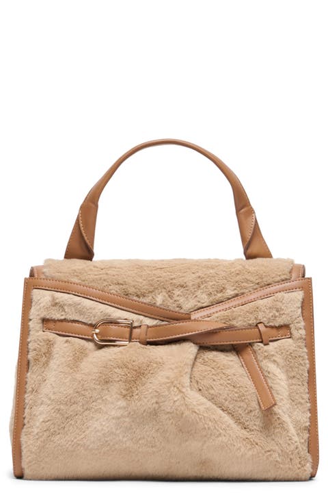 Borgo Faux Fur Satchel