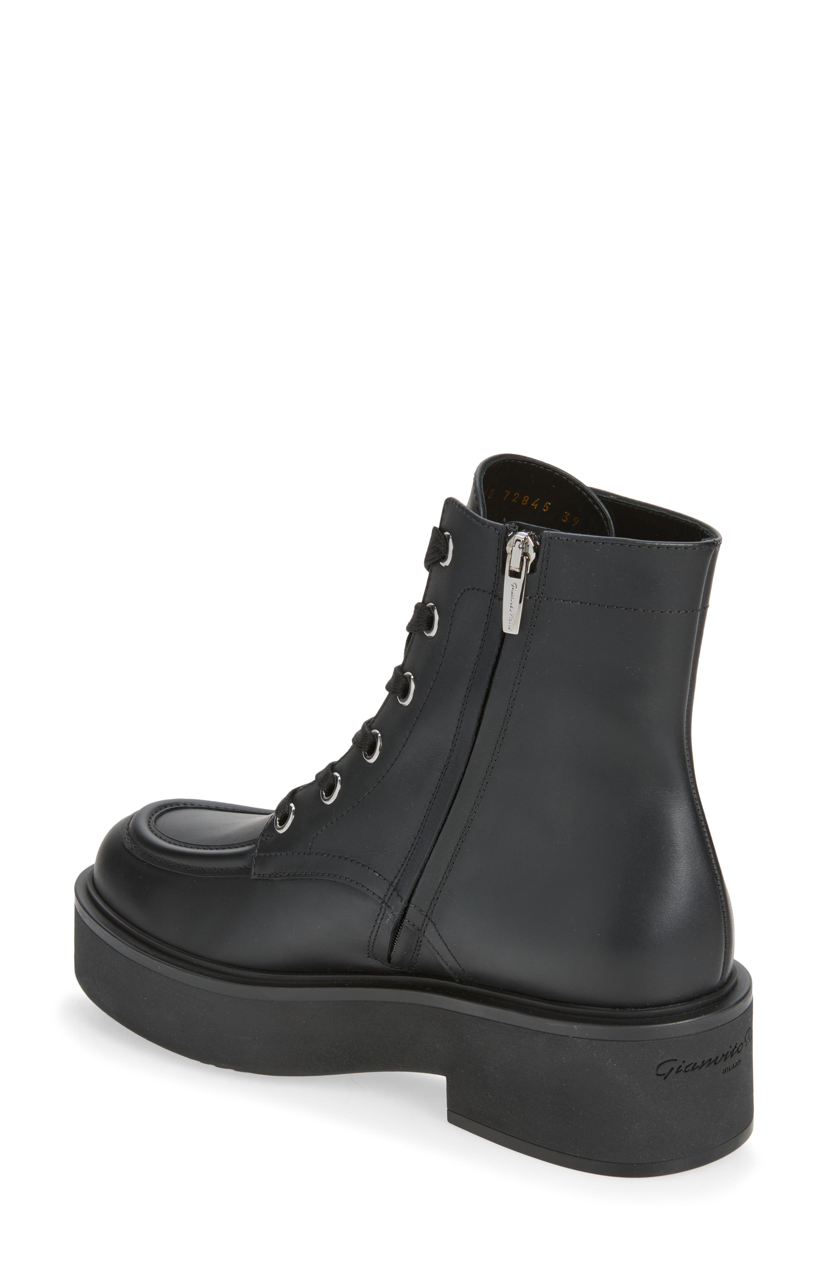 Paro Lace-up Boot, Alternate, color, BLACK