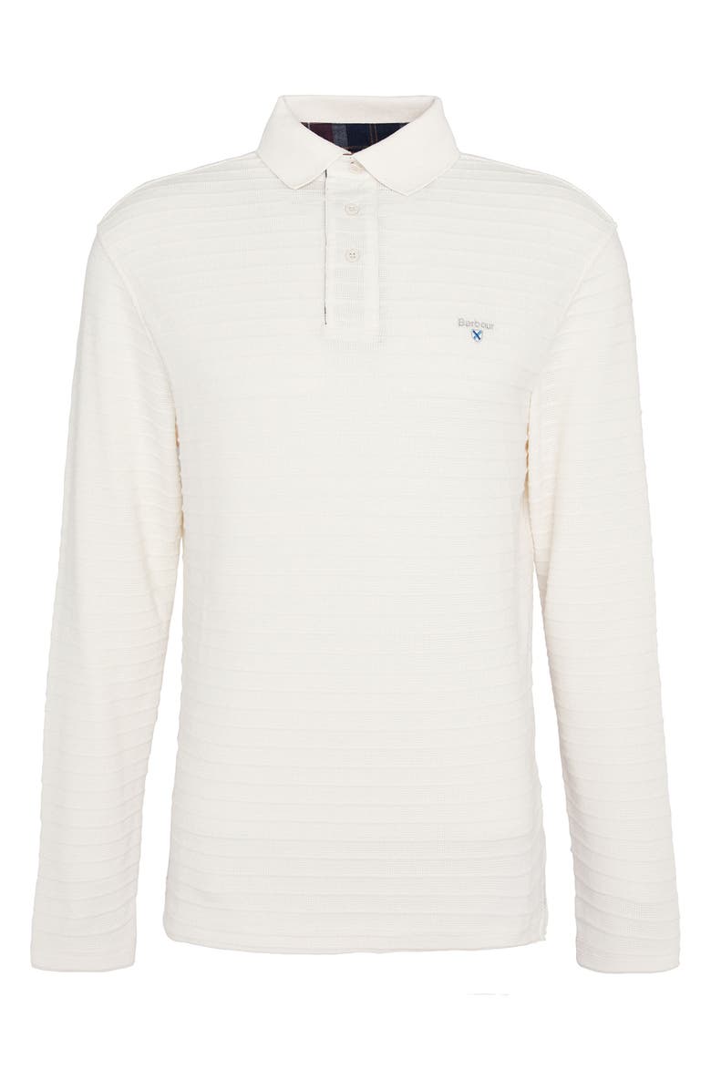 Barbour Cramlington Ribbed Long Sleeve Polo, Alternate, color, 