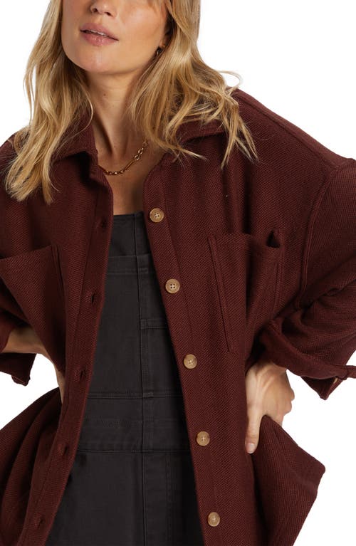 BILLABONG BILLABONG EVERYTIME BUTTON-UP SHACKET 