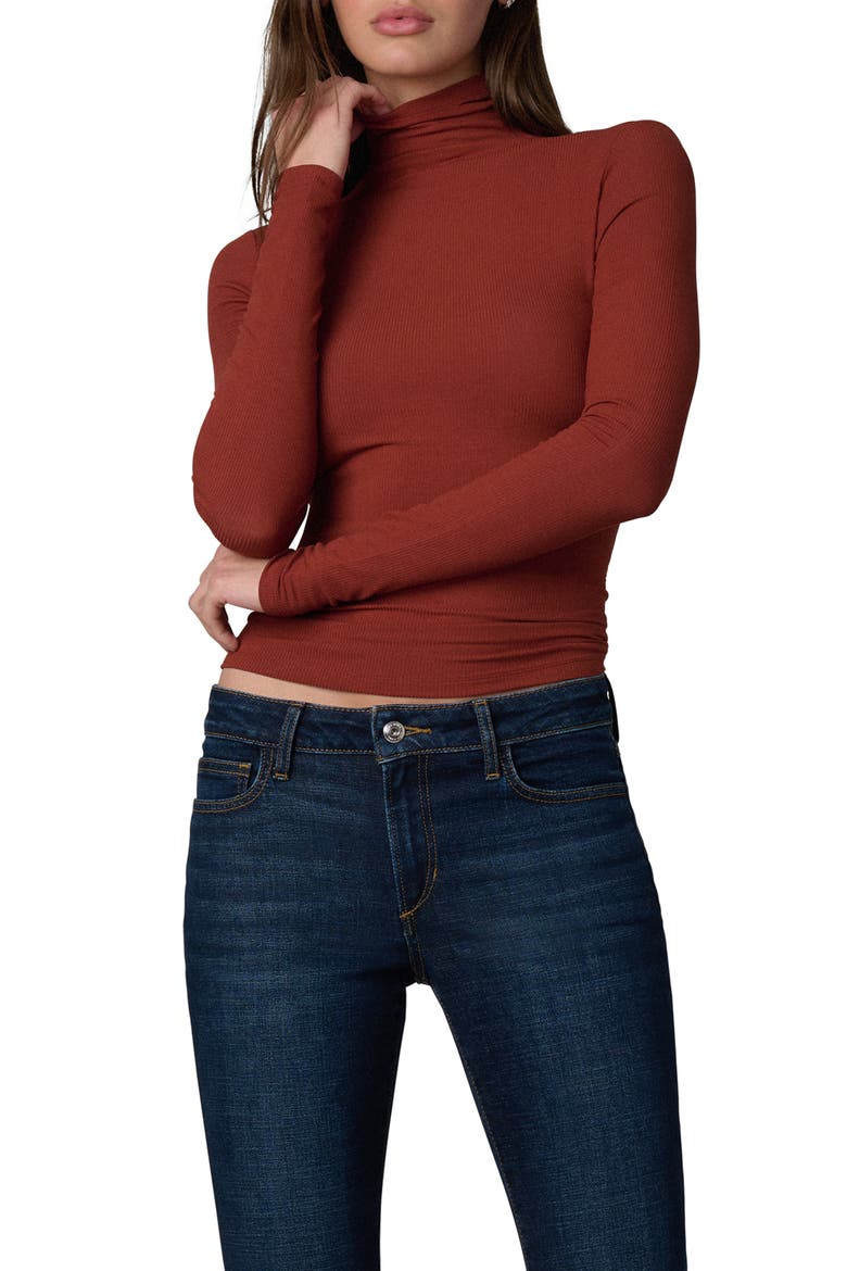 Tony Long Sleeve Top, Main, color, CHILI OIL
