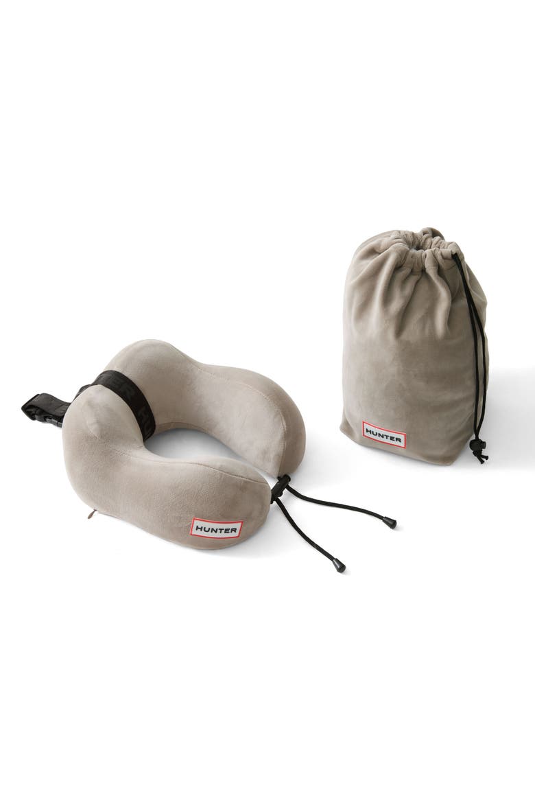 Ellis Contour Travel Neck Pillows, Main, color, Simply Taupe
