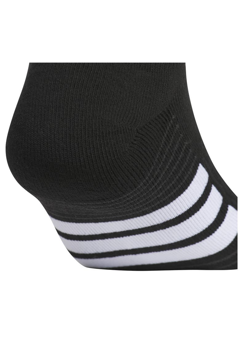 Cushioned 4.0 3-Pack No-Show Socks, Alternate, color, BLACK/ WHITE/ CARBON GREY