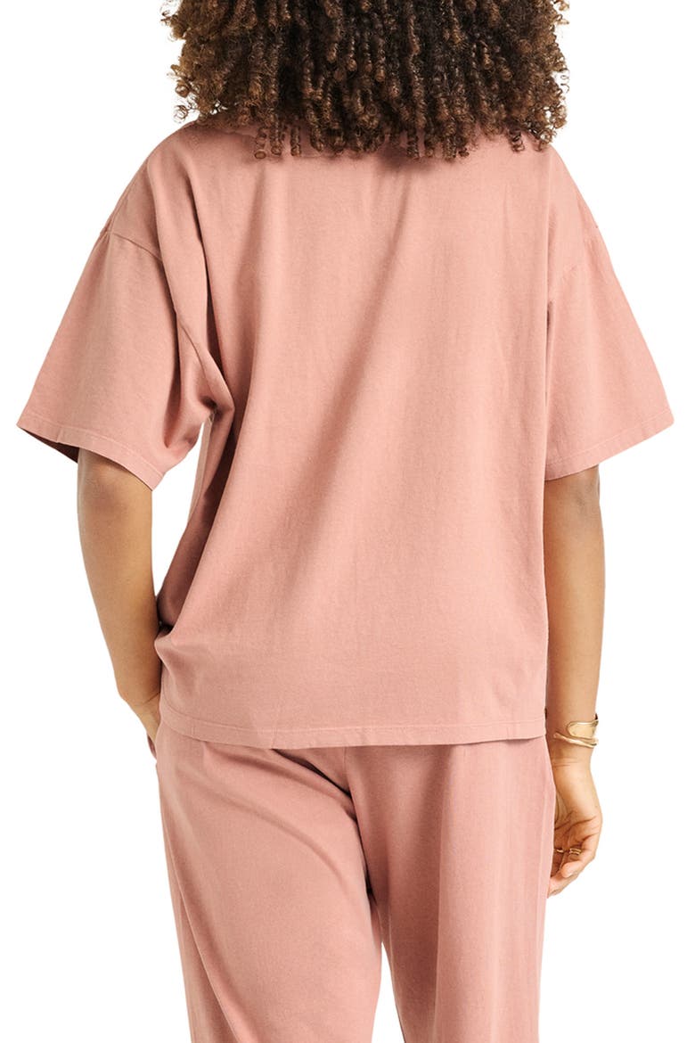 Coast Oversize Boyfriend T-Shirt, Alternate, color, DESERT ROSE