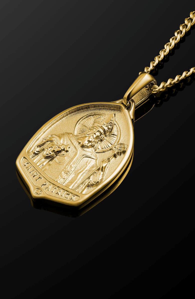 Vincero Men's St. Patrick Pendant Necklace, Alternate, color,