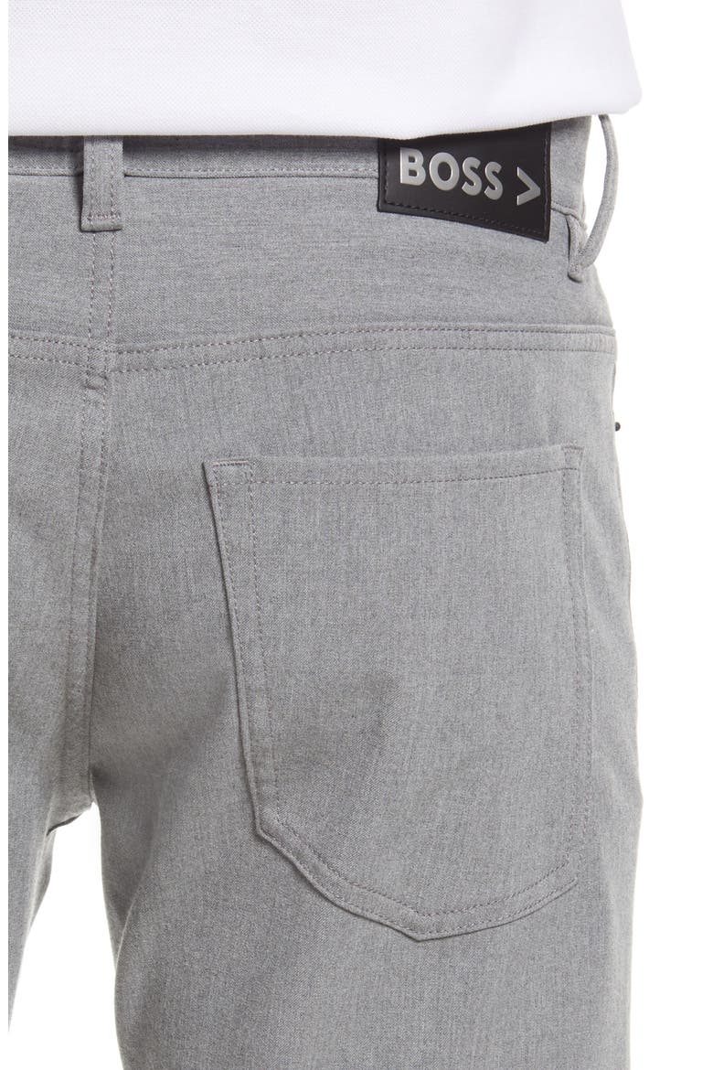 Delaware Slim Fit Five Pocket Pants, Alternate, color, SLVR