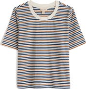 Seasalt Cornwall Copseland Stripe Organic Cotton T-Shirt
