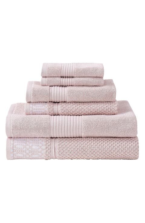 Jacquard 6-Piece Towel Set