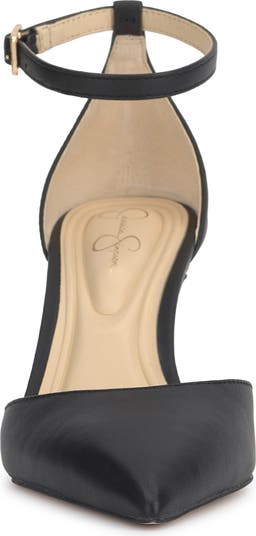 Jessica Simpson ☆ Foxena アンクルストラップ ヒール Jessica Simpson Foxena Ankle Strap Pointed Toe Pump (Women