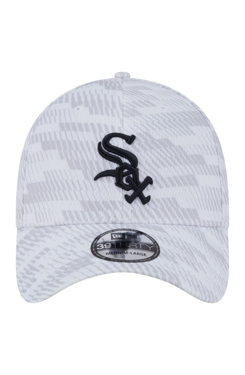 New Era Men's New Era  White Chicago White Sox Graded 39THIRTY Stretch Fit Hat, Alternate, color, White