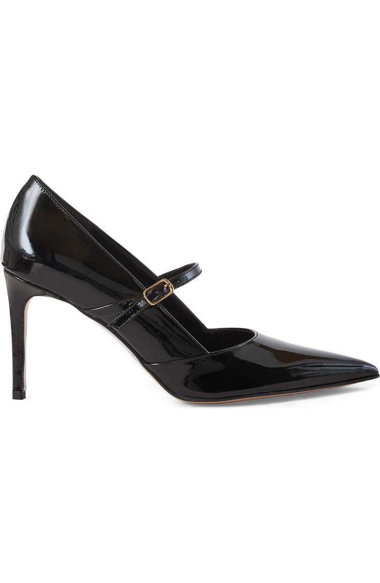 Bruno Magli Panna Pointed Toe Pump, Alternate, color, Black Patent