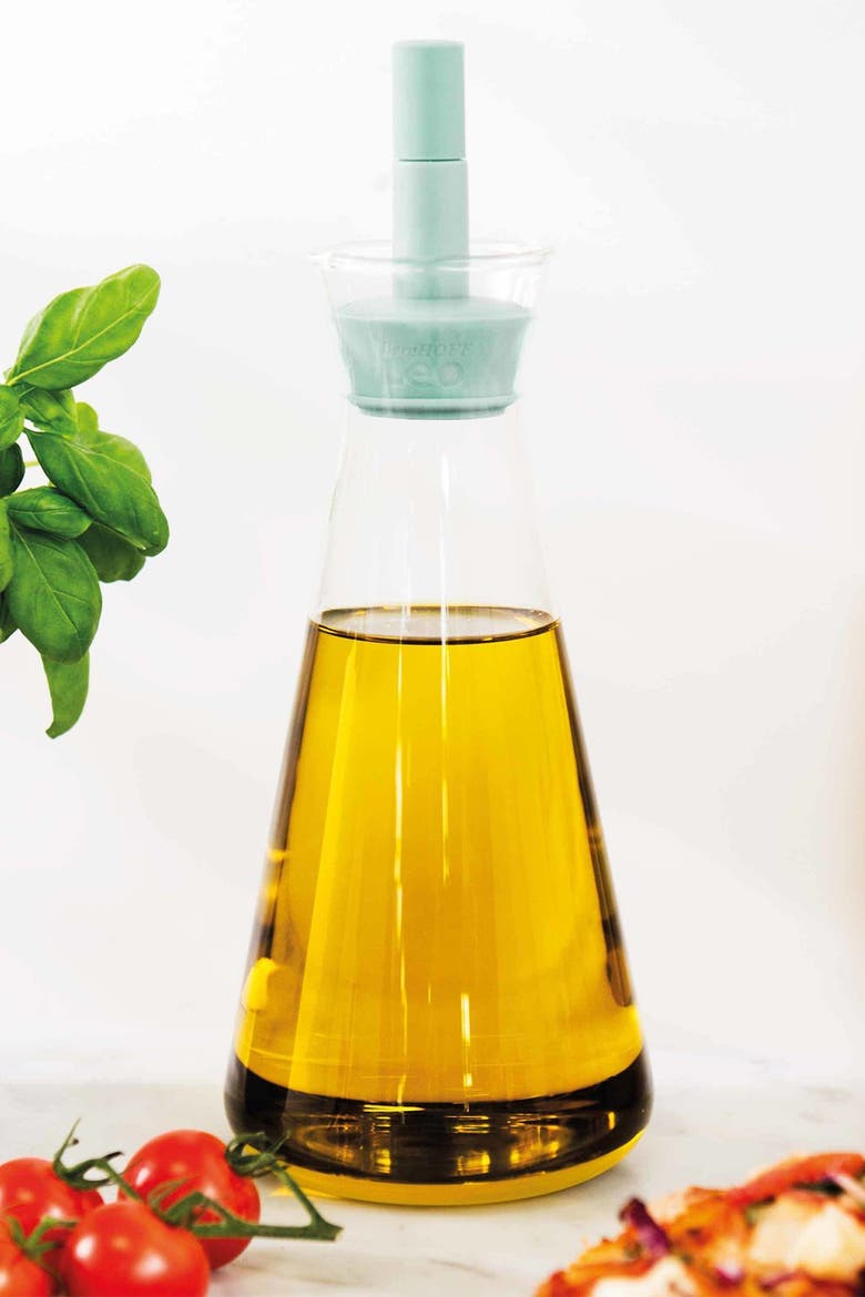 Leo Oil Dispenser - Mint, Main, color, CLEAR/ MINT