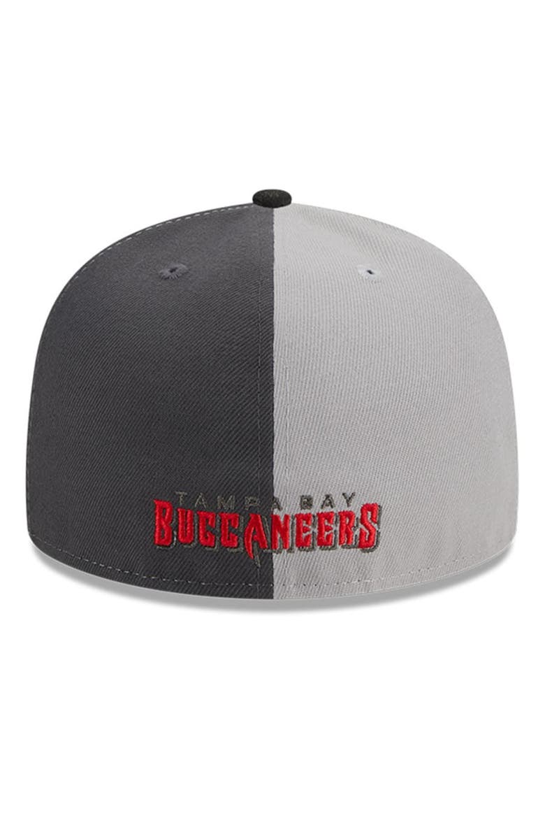 Men's New Era  Gray/Black Tampa Bay Buccaneers 2023 Sideline 59FIFTY Fitted Hat, Alternate, color, Gray