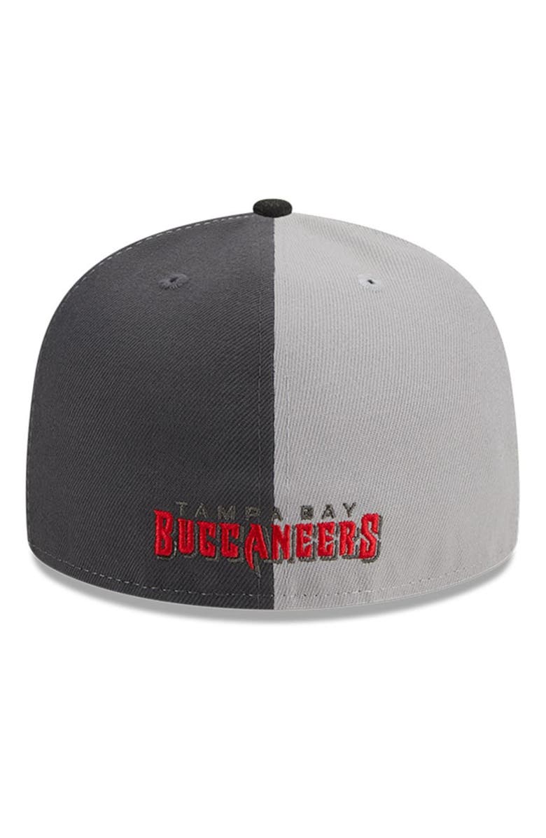 New Era Men's New Era  Gray/Black Tampa Bay Buccaneers 2023 Sideline 59FIFTY Fitted Hat, Alternate, color, 