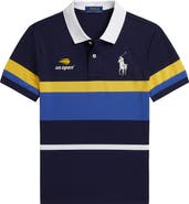Polo Ralph Lauren Kids' US Open Tech Performance Piqué Polo