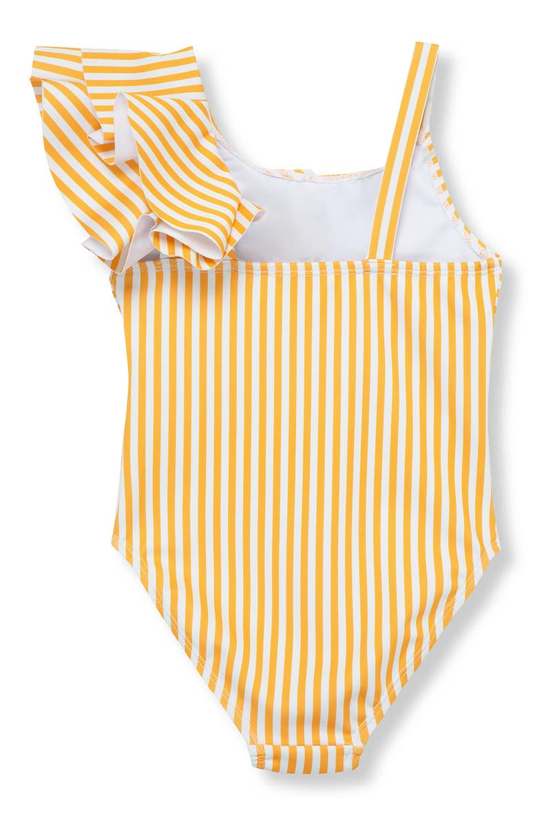 Habitual Kids Kids' Rumba Glow One-Shoulder One-Piece Swimsuit, Alternate, color, 