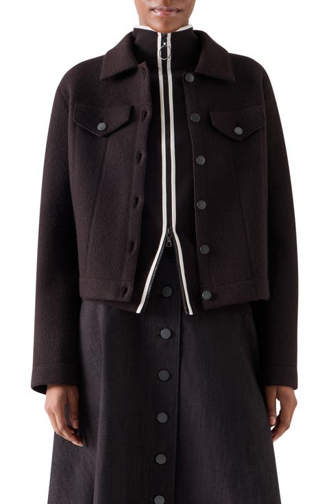 Boiled Virgin Wool Jacket