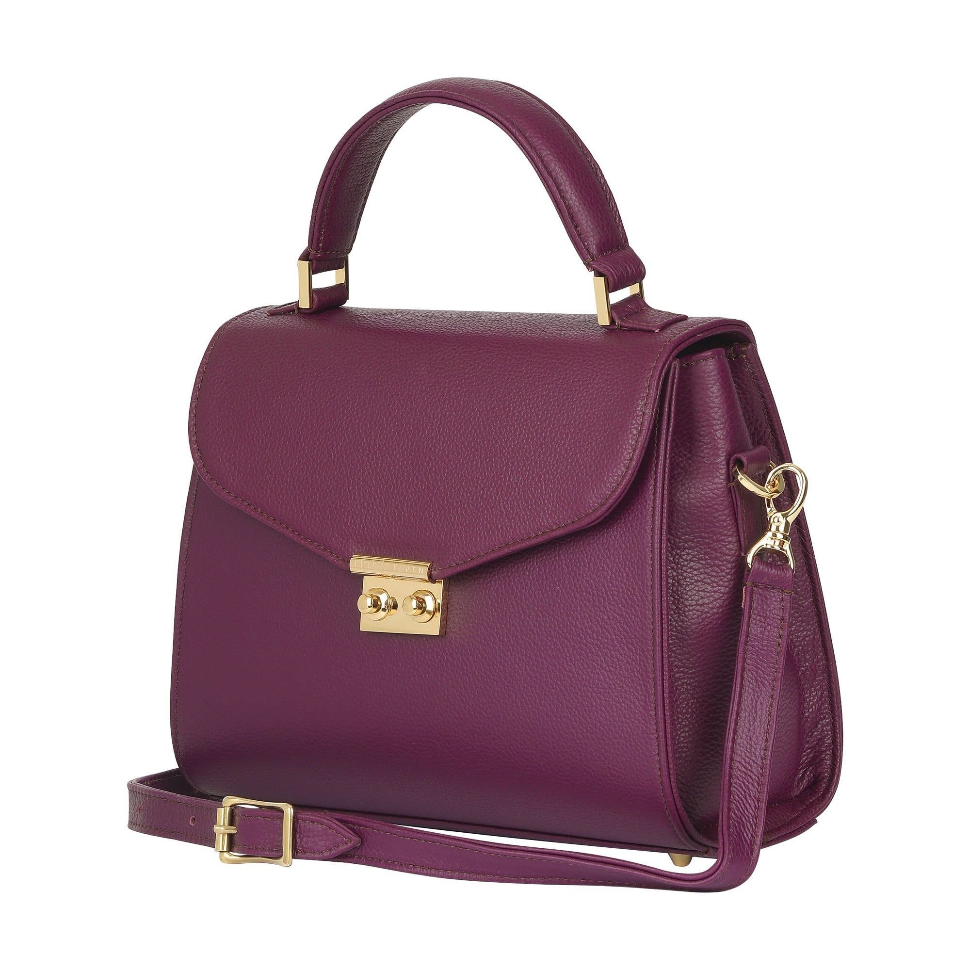 Maxine Top Handle, Alternate, color, Burgundy