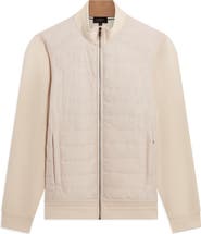 Ted Baker Durano Quilt Front Piqué Jacket