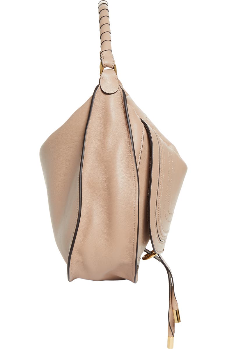 Chloé Medium Marcie Suede Shoulder Bag, Alternate, color, Woodsmoke