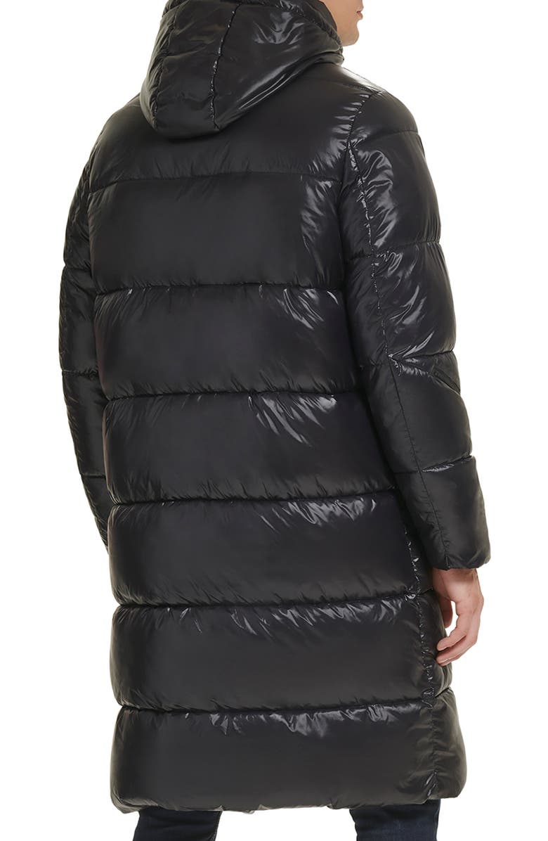 GUESS Long Puffer Coat, Alternate, color, 