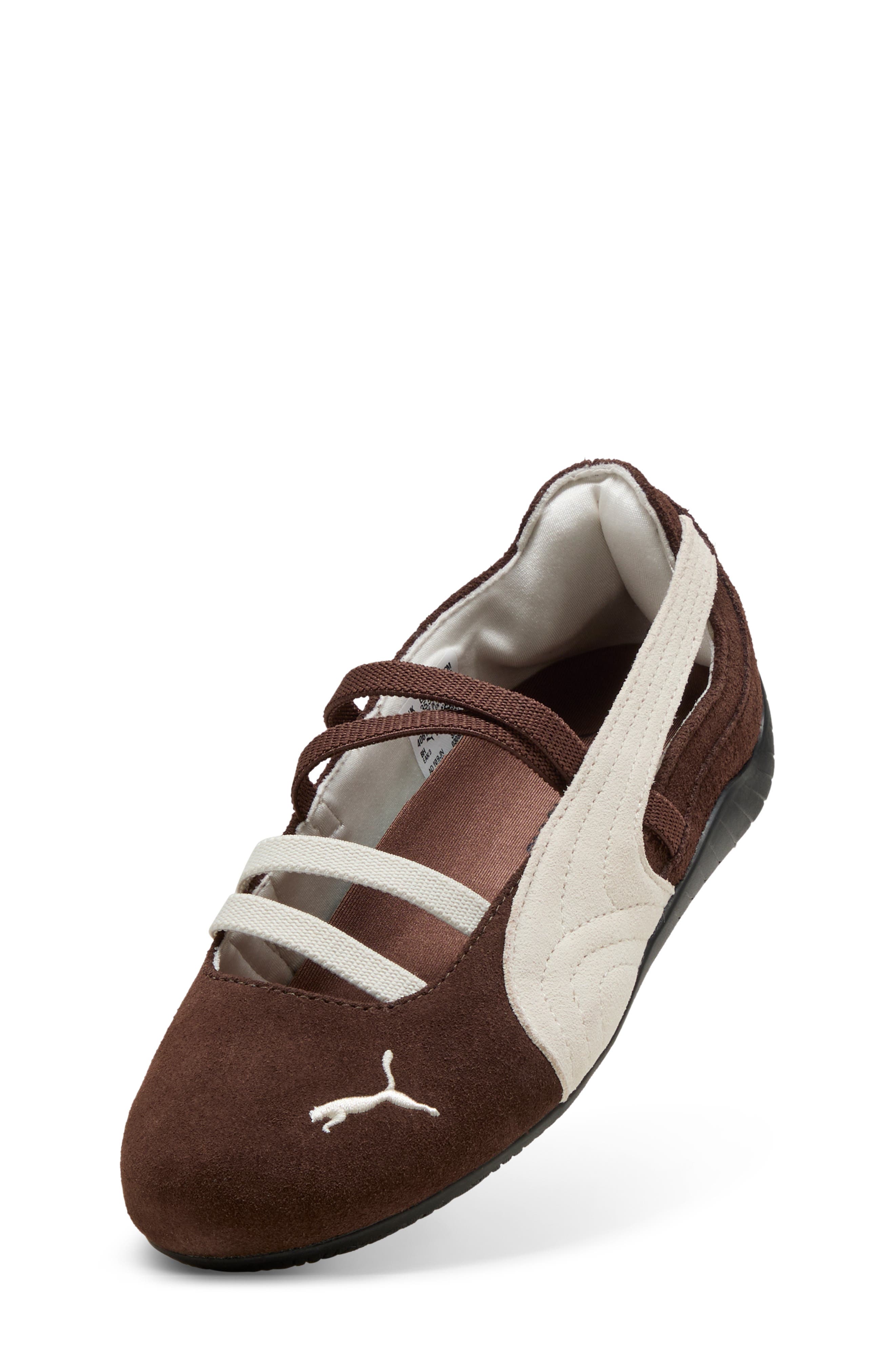 Kids' Speedcat Ballet Metallic Sneaker, Alternate, color, BROWN