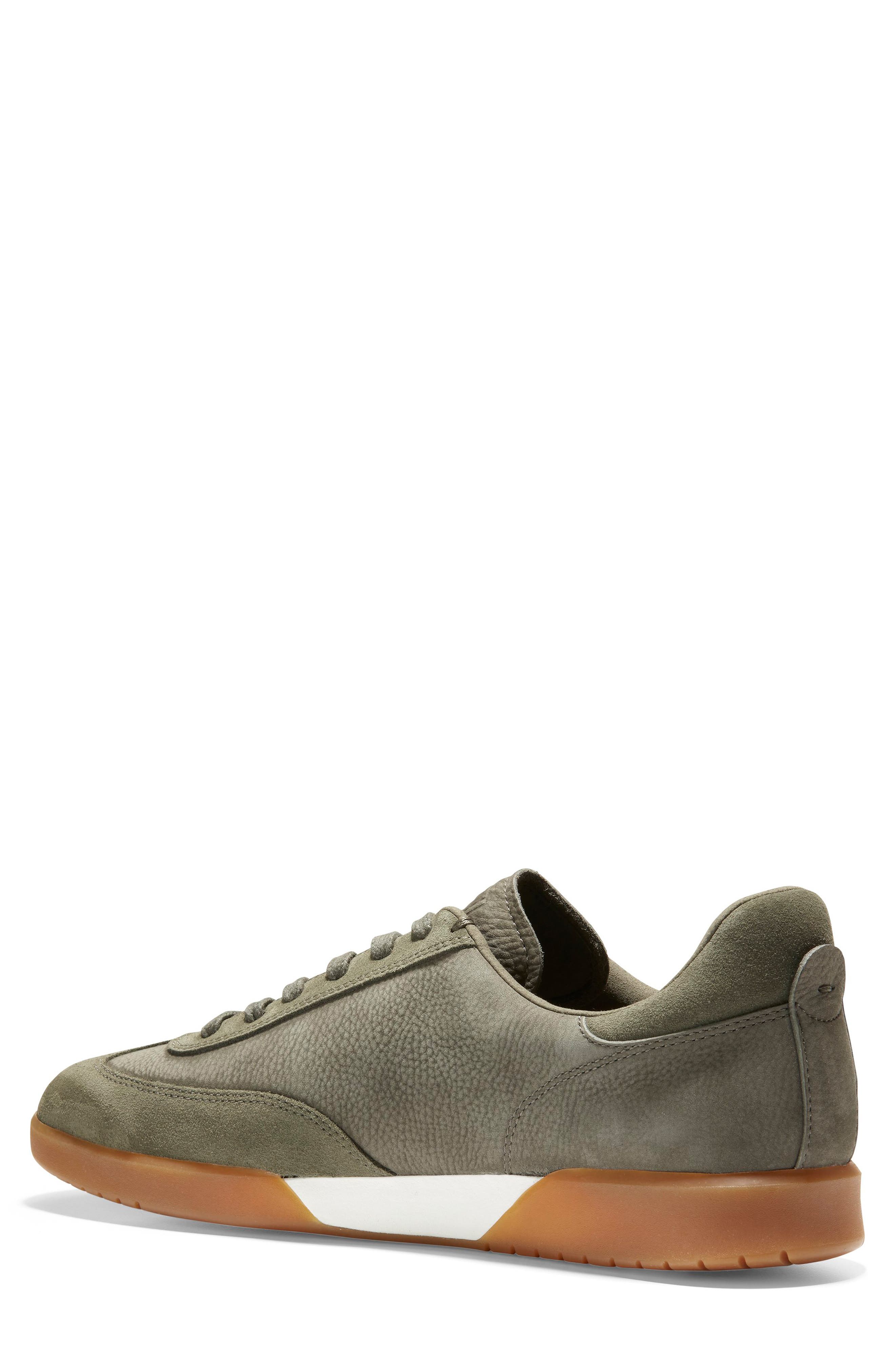 GrandPro Turf Sneaker, Alternate, color, DUSTY OLIVE NUBUCK