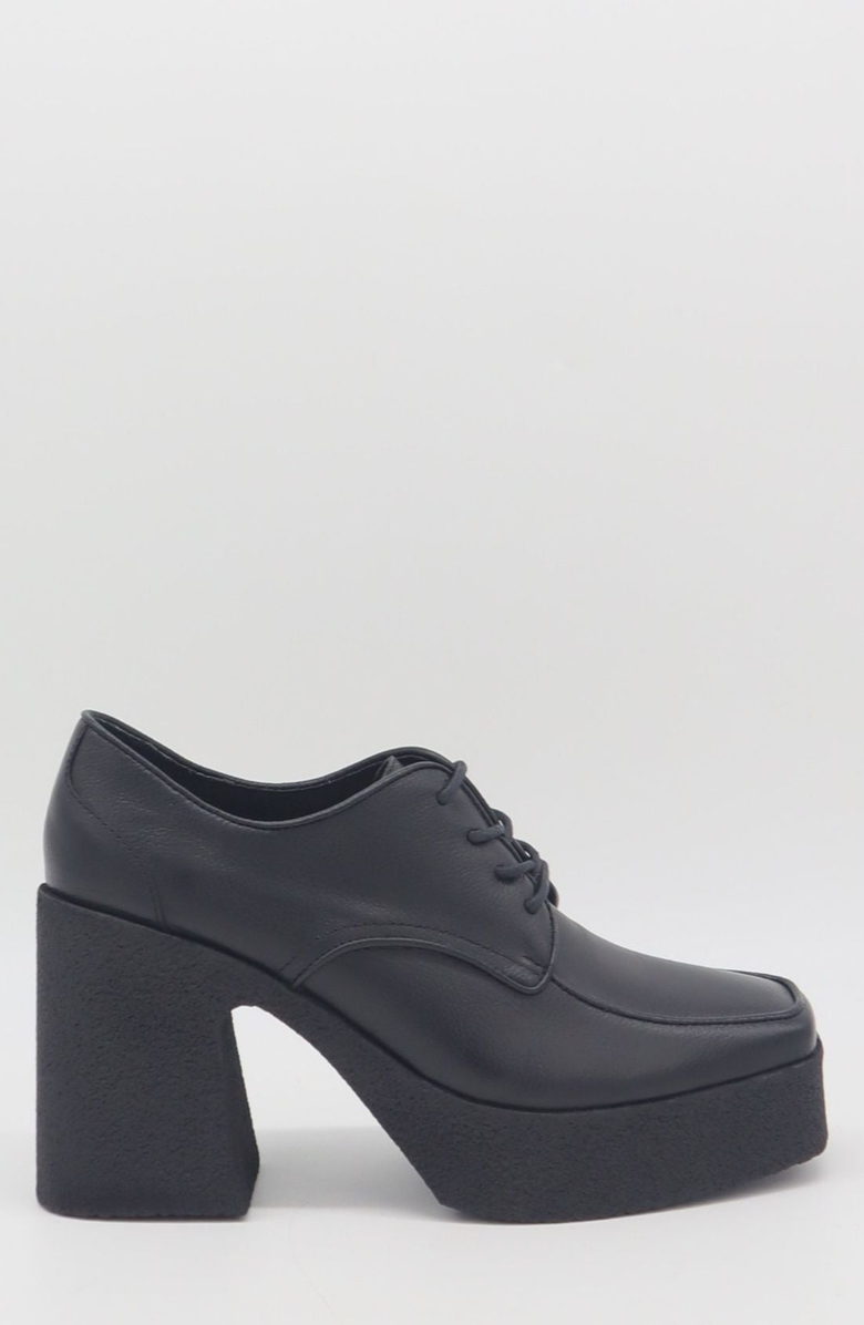 STIVALI NEW YORK Milan Platform Lace-Ups, Alternate, color, Black