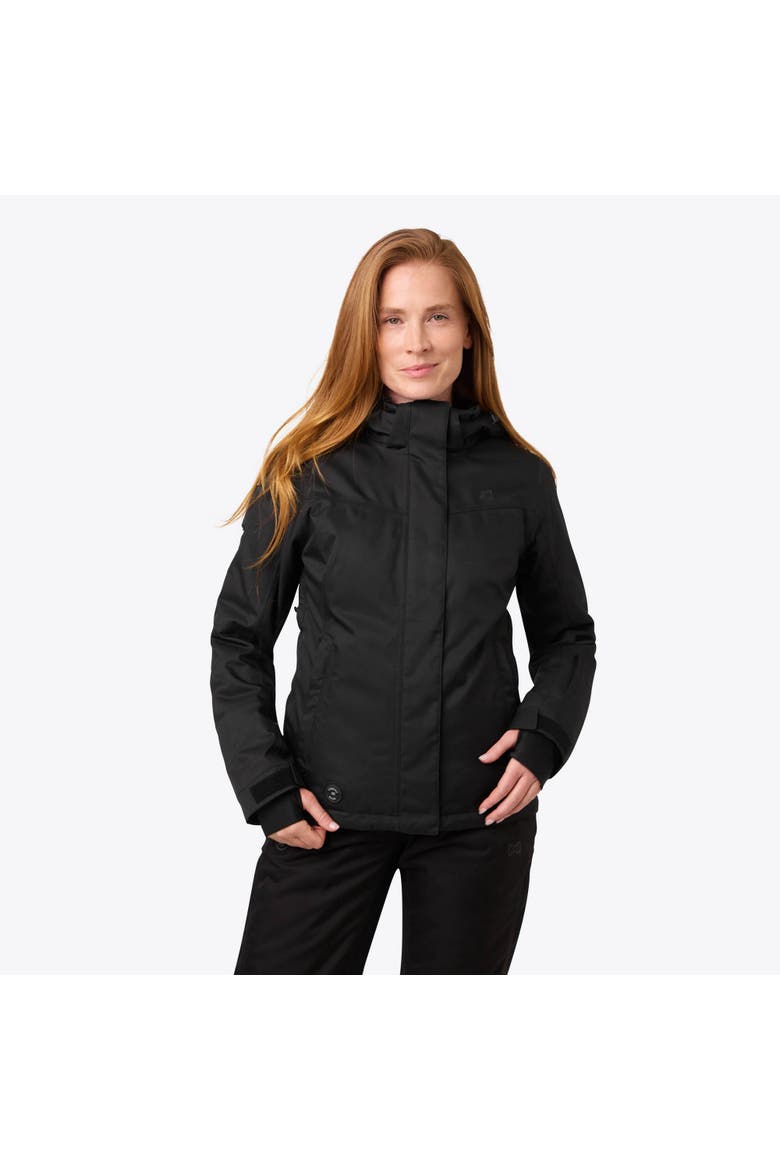Denali Women's Heated Waterproof Snow Jacket, Main, color, Black
