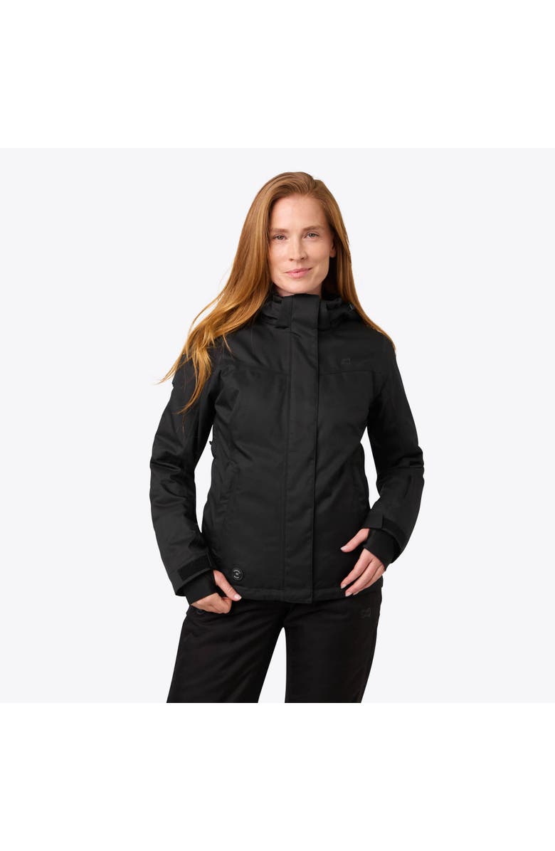 Mobile Warming Denali Women's Heated Waterproof Snow Jacket, Main, color, Black
