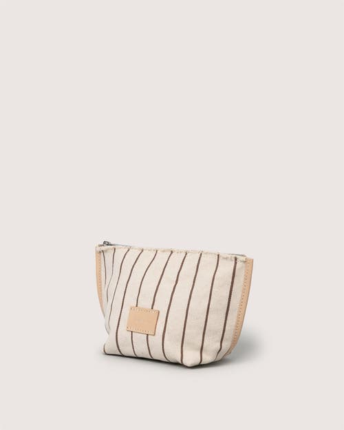 Graf & Lantz Graf Lantz Hana Canvas Pouch In White