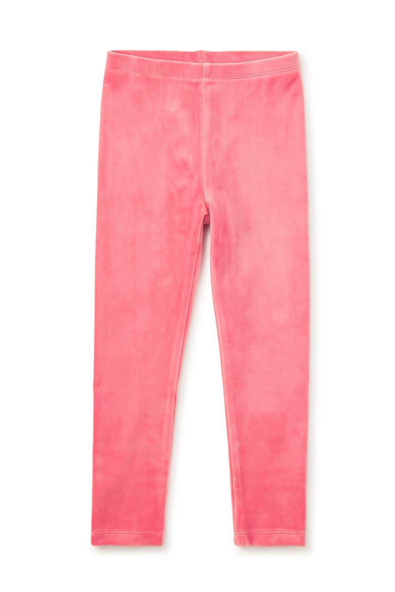 Velour Leggings, Alternate, color, Mauveglow
