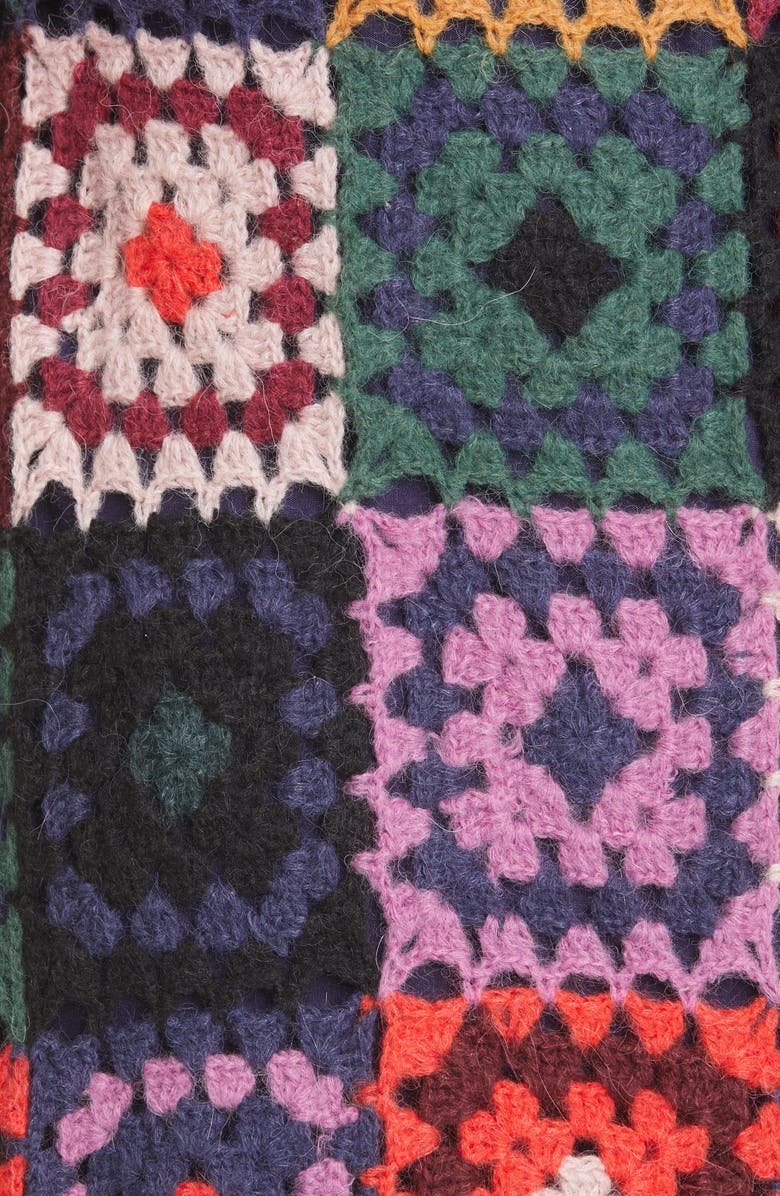 FARM Rio Mosaic Mini Sweater-Dress, Alternate, color, 