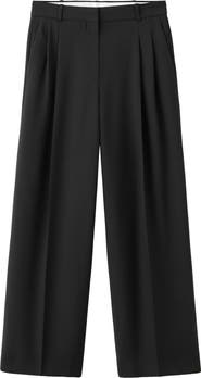 MANGO Roma Straight Leg Tailored Trousers