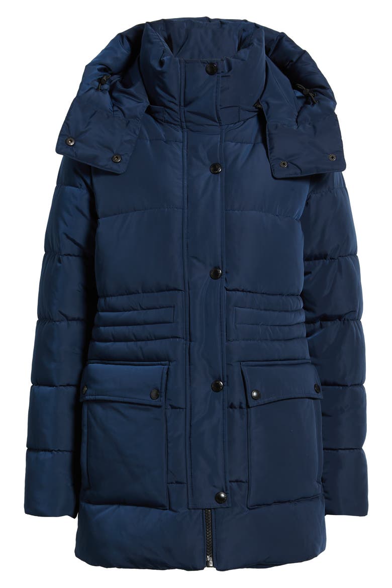 Parka with Removable Hood, Alternate, color, NAVY